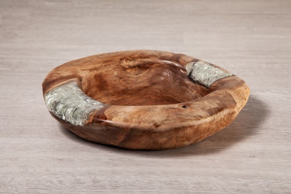 Root Dish with artificial resin