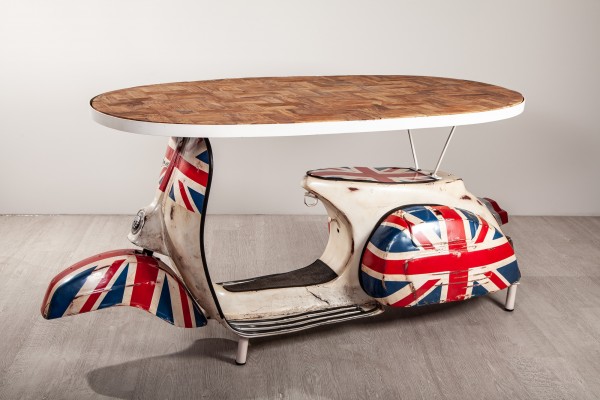 Desk Vespa Union Jack