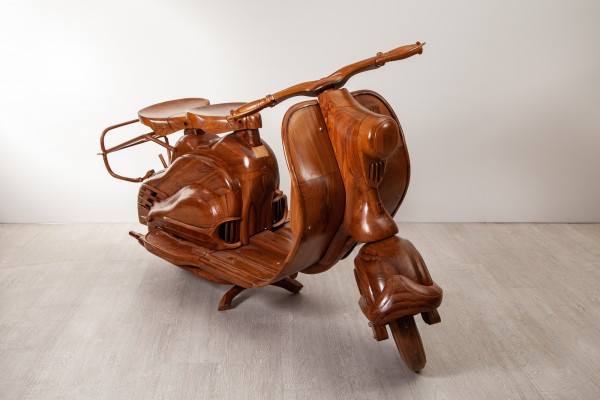 Teak Vespa Lambretta