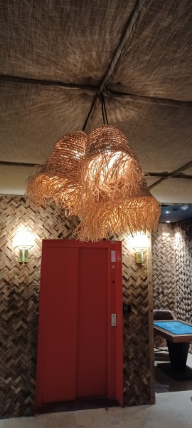 Haning Lamp Karibik Stye 3er
