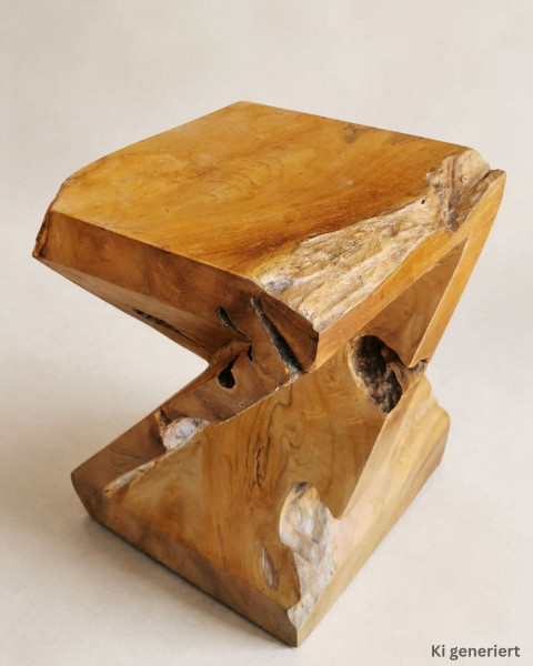 Z Teak Beistelltisch