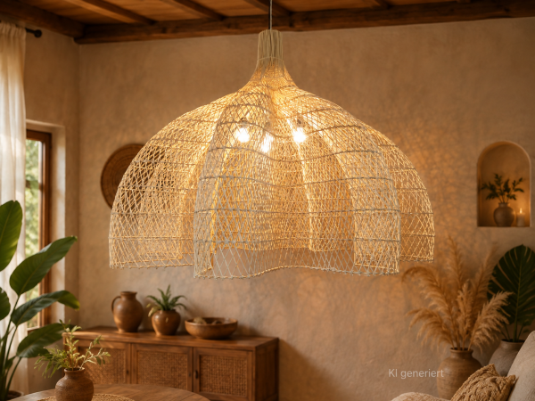 Jelly Haning Lamp Rattan
