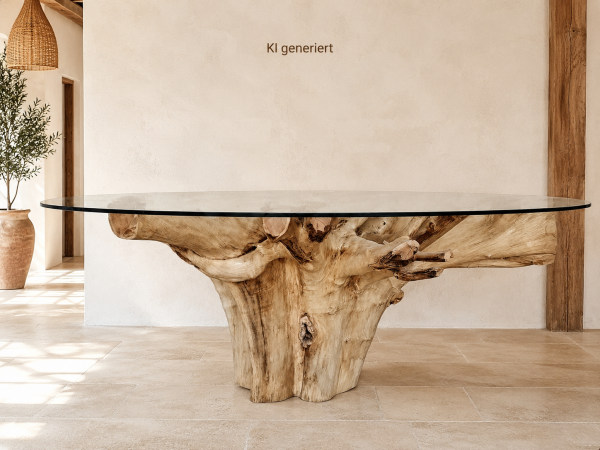 Table Root with Glas